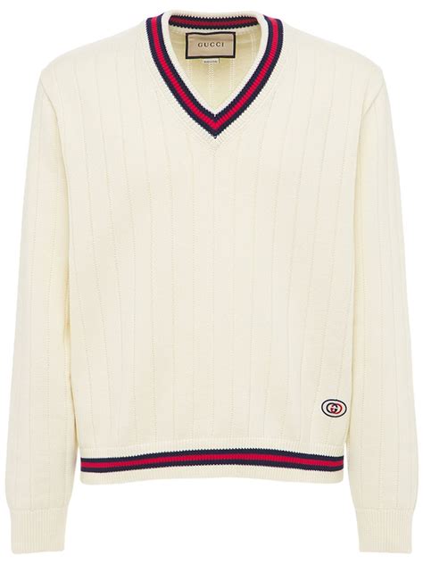 gucci v neck cardigan